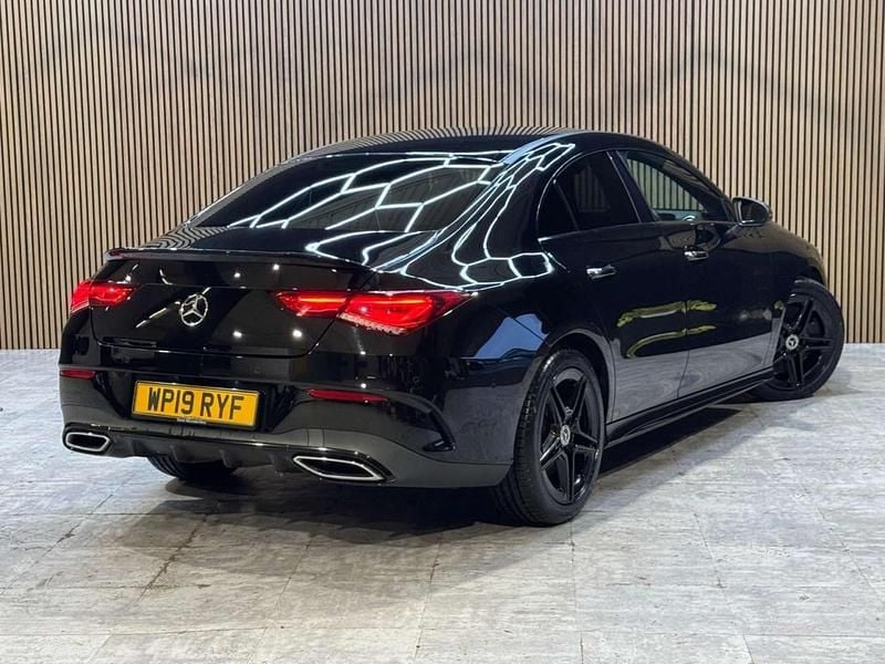 Used Mercedes CLA220 AMG Line Premium 190 HP (139 kW) 2019 Black Sedan