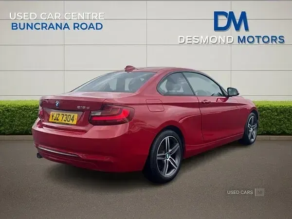 Used BMW 218 Sport Line 2016 Red Coupe