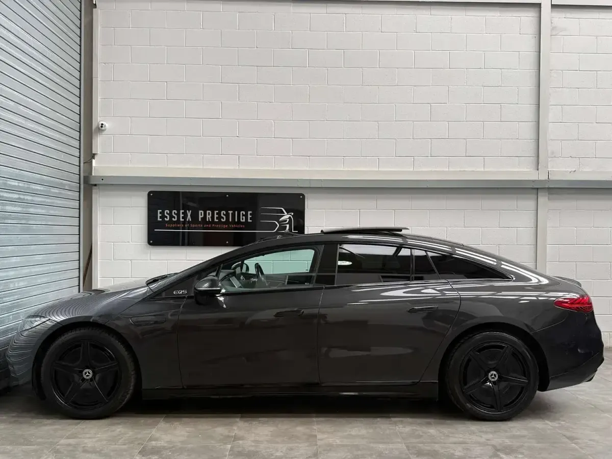 Used Mercedes EQS450+ AMG line 244 kW (333 HP) 2022 Black Sedan