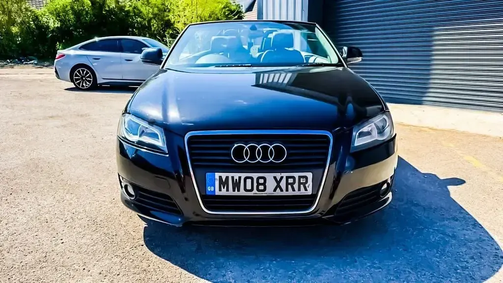 Usado Audi A3 Cabriolet S-Line 140 HP (102 kW) 2008 Preto Cabrios