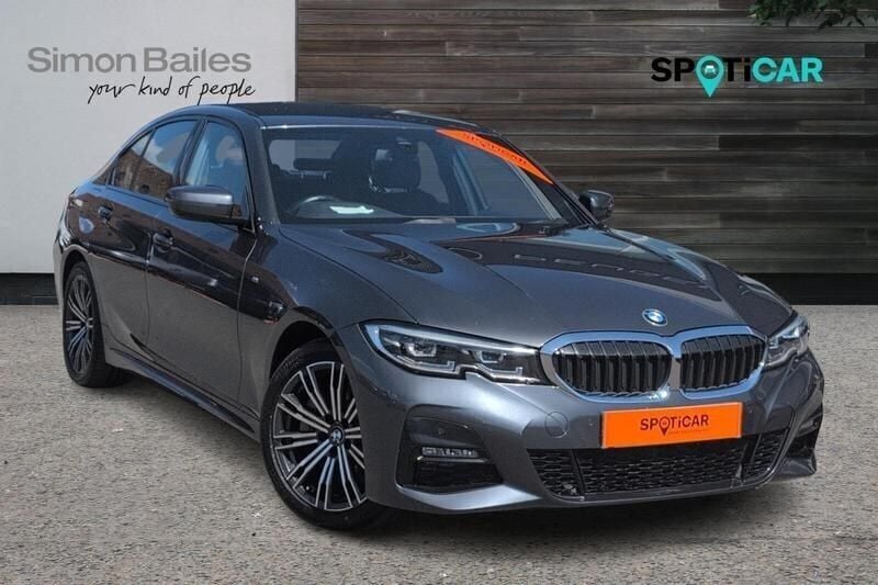 Grey Used 2020 BMW 330e M Sport Sedan | £19,940 (Good price) - Image 1/4