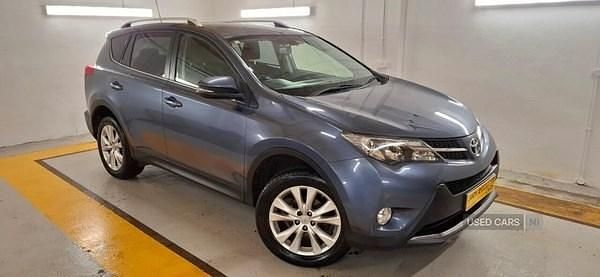 Blue Used 2013 Toyota RAV4 SUV | £6,249 (Fair price) - Image 1/4
