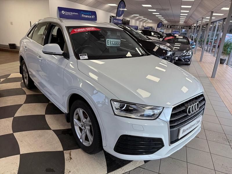 White Used 2017 Audi Q3 Sport SUV | £13,995 (Fair price) - Image 1/4