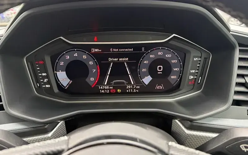 Used Audi A1 Sportback Black Edition 95 HP (69 kW) 2022 Red Hatchback