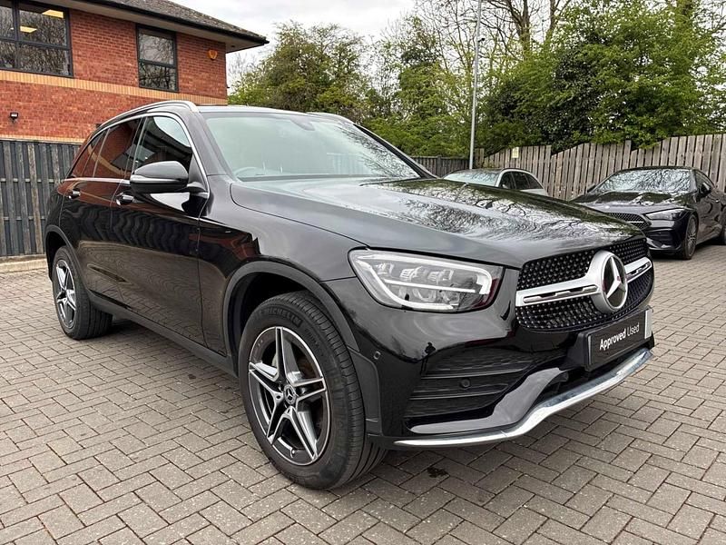 Used Mercedes GLC300 AMG line 2022 Black Estate