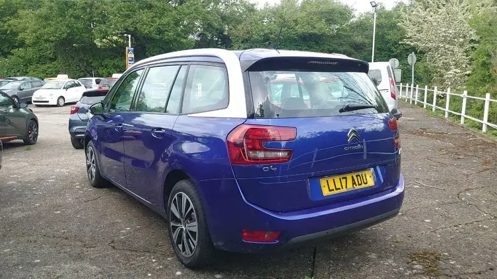 Used Citroën Grand C4 Picasso Feel 120 HP (88 kW) 2017 Blue MPV