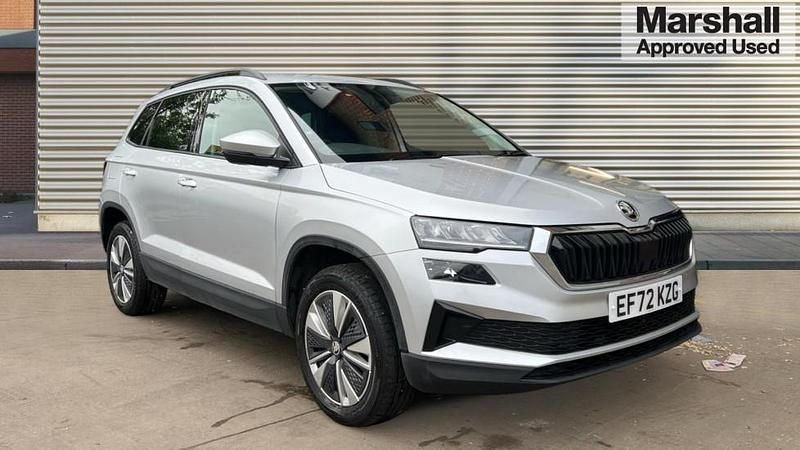 Silver Used 2023 Skoda Karoq SE Drive SUV | £18,490 (Fair price) - Image 1/4
