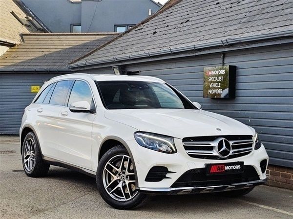 White Used 2018 Mercedes GLC250 AMG line SUV | £20,989 (Good price) - Image 1/1