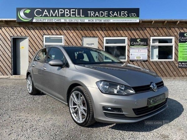 Silver Used 2015 VW Golf VII Match Hatchback | £8,950 (Fair price) - Image 1/4