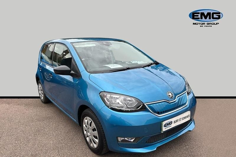 Blue Used 2020 Skoda Citigo-e IV SE Hatchback | £9,495 - Image 1/3