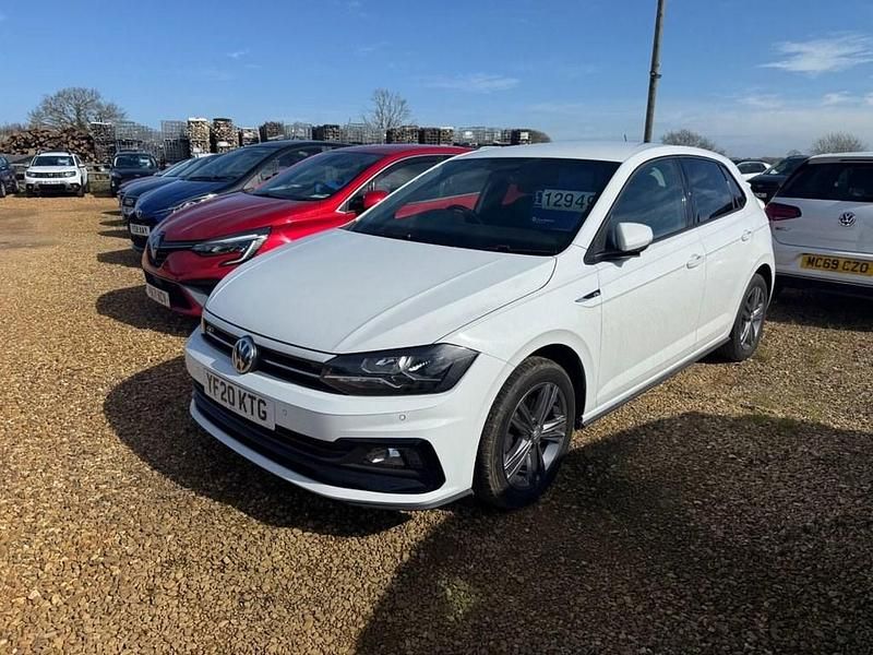 Used VW Polo R-line 115 HP (84 kW) 2020 White Hatchback