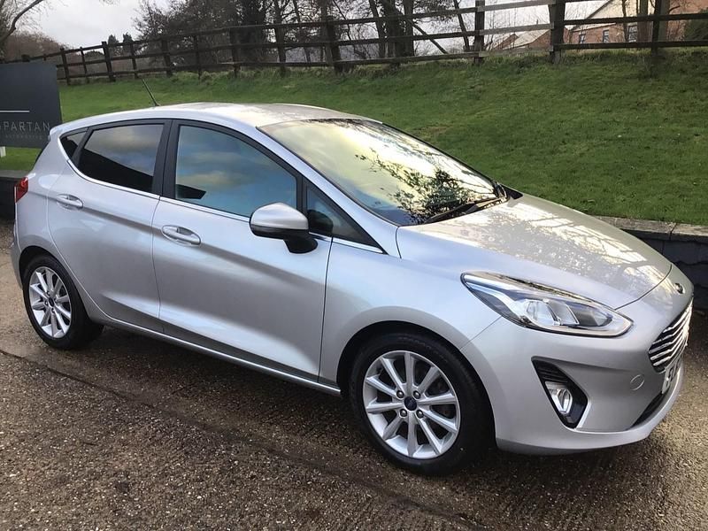 Used Ford Fiesta Titanium 2017 Silver Hatchback