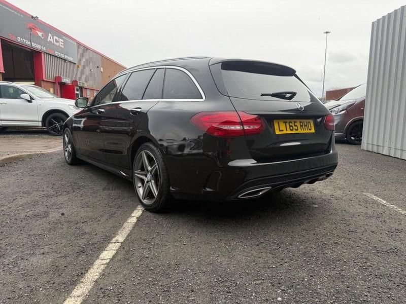 Used Mercedes C300 AMG Line Premium Plus 2015 Black Estate