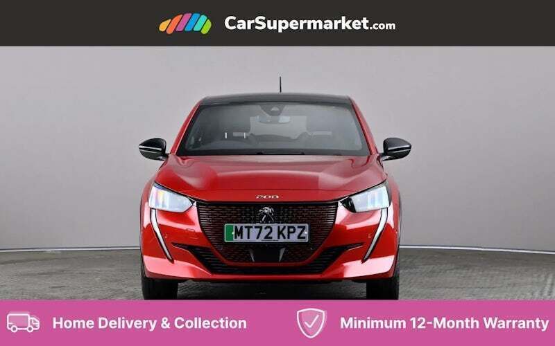 Used Peugeot e-208 GTi 100 kW (136 HP) 2022 Red Hatchback