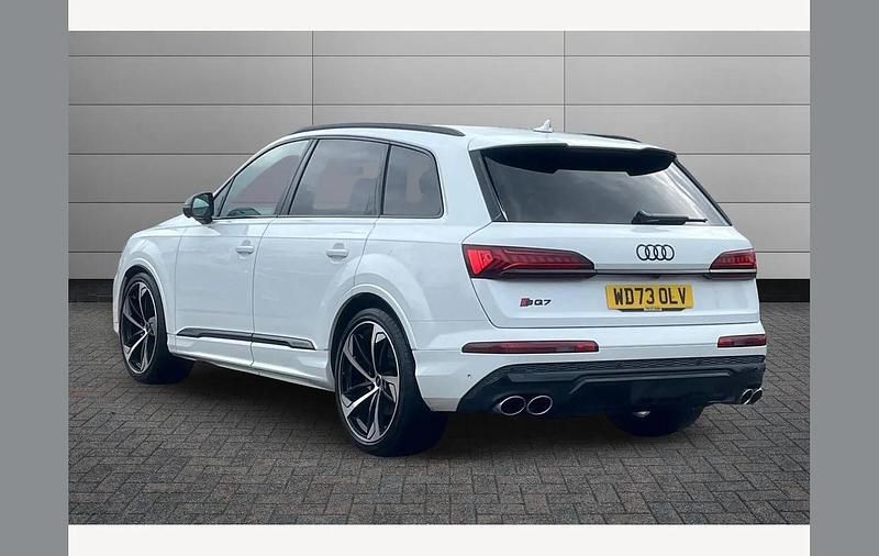 Used Audi SQ7 Black Edition 507 HP (372 kW) 2024 Glacier white SUV