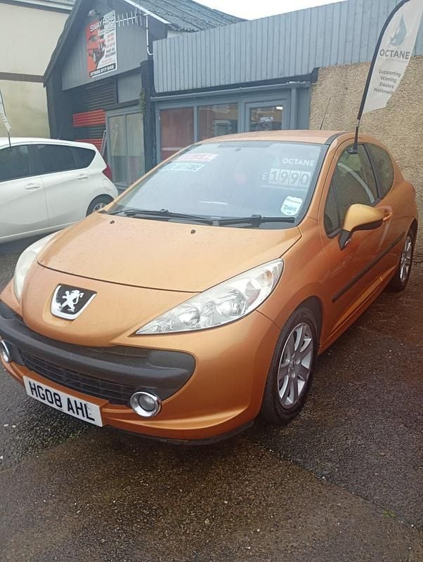 Used Peugeot 207 Sport 2008 Orange Hatchback