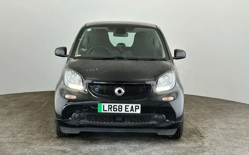Used Smart ForTwo Electric Drive Premium 60 kW (82 HP) 2018 Black Coupe