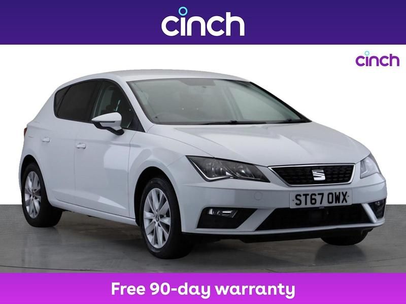 White Used 2017 Seat Leon SE Technology Hatchback | £9,749 (Fair price) - Image 1/3