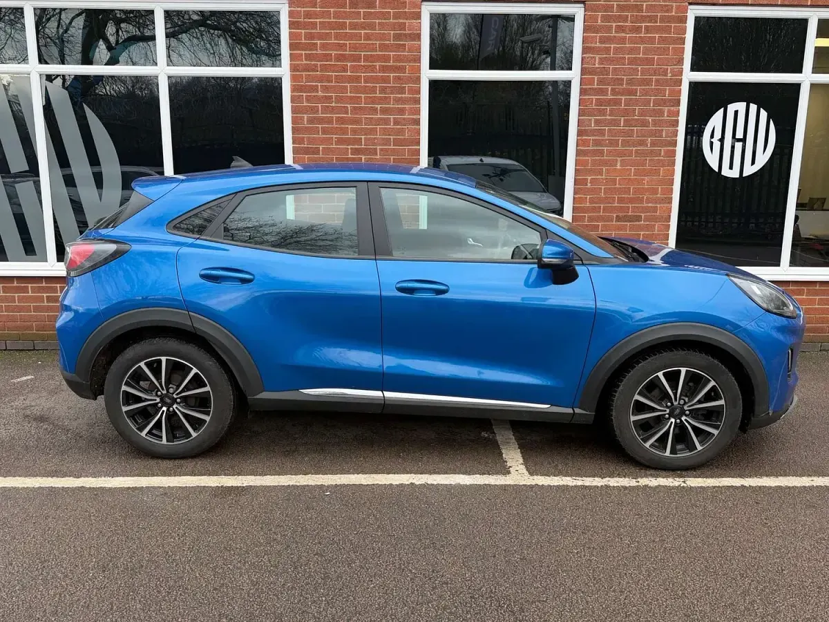 Used Ford Puma Titanium 125 HP (91 kW) 2022 Blue SUV