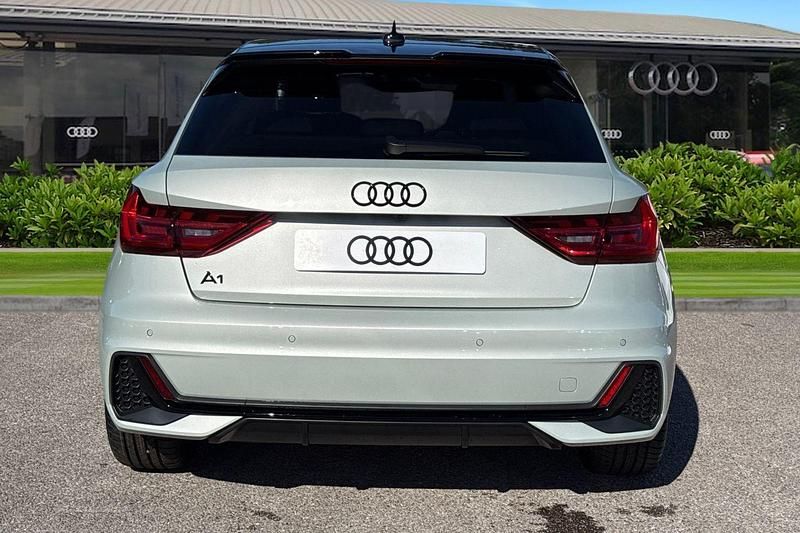 New Audi A1 Sportback Black Edition 2026 Silver Hatchback