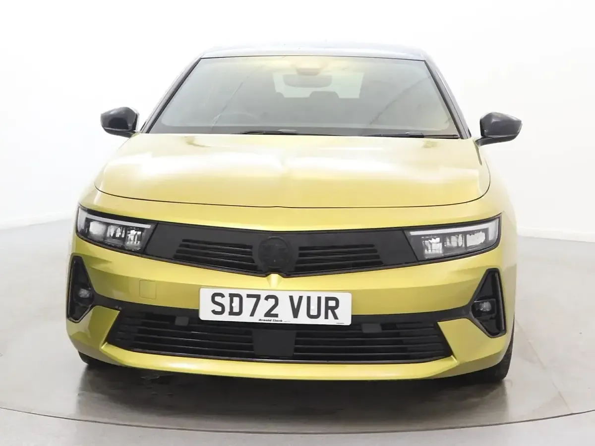 Used Vauxhall Astra GS Line 2022 Yellow/black Hatchback