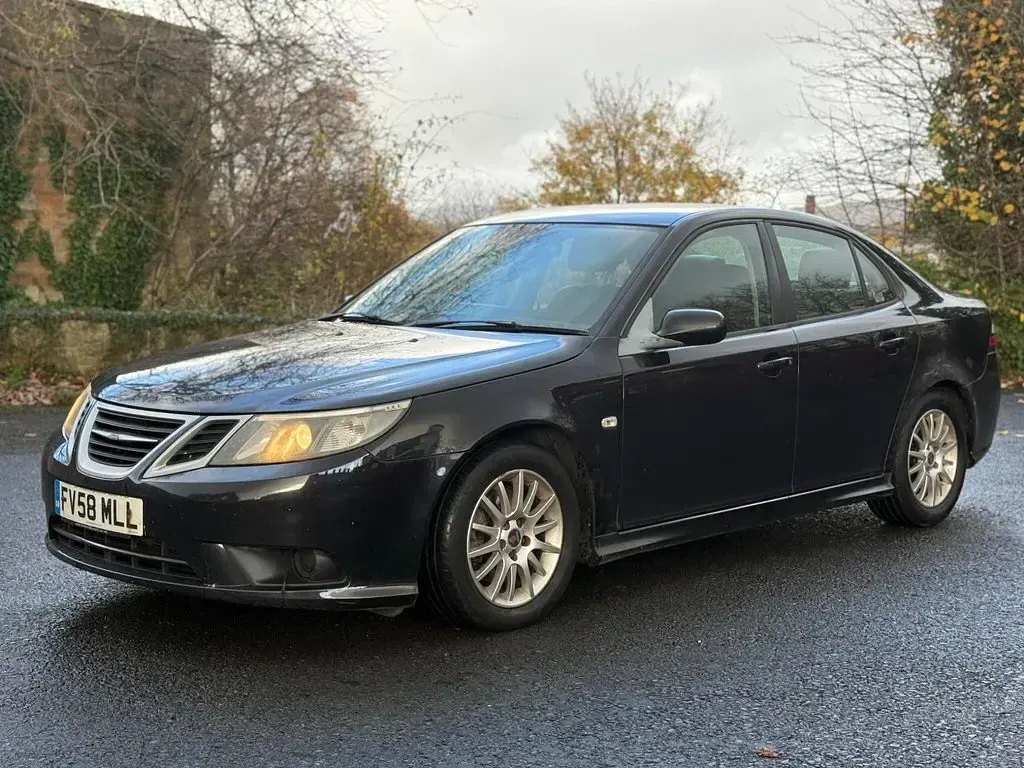 Used Saab 9-3 Linear 150 HP (110 kW) 2008 Black Sedan