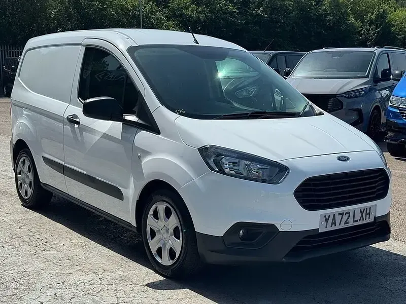 Used Ford Transit Trend 100 HP (73 kW) 2023 White Van
