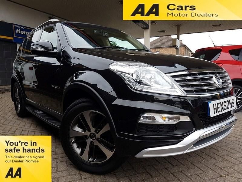 Black Used 2016 Ssangyong / KGM Rexton SUV | £13,995 - Image 1/4