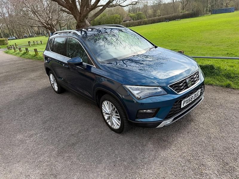 Used Seat Ateca Ecomotive 115 HP (84 kW) 2018 Blue SUV