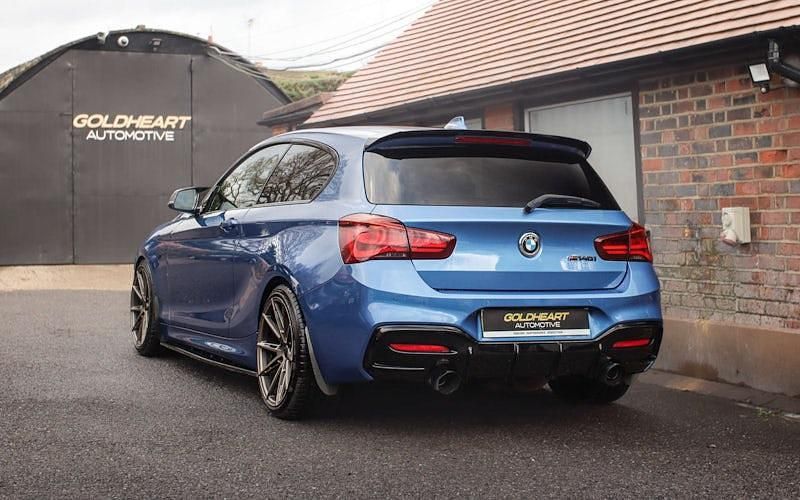 Used BMW M140 M Sport 340 HP (250 kW) 2019 Blue Hatchback