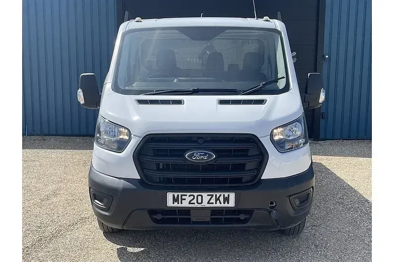 Used Ford Transit 130 HP (95 kW) 2020 White Cabriolet