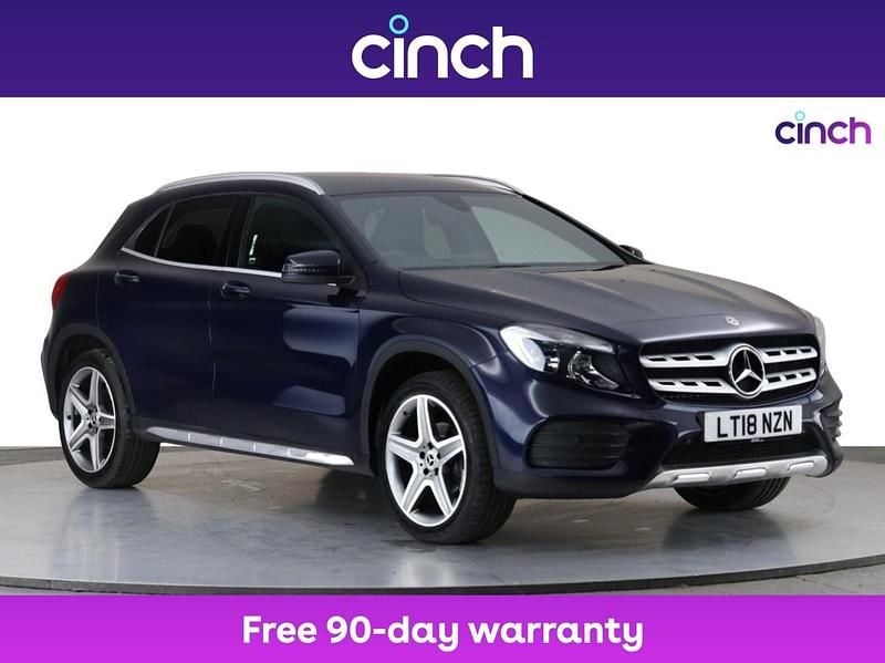 Blue Used 2018 Mercedes GLA200 AMG line SUV | £14,999 (Fair price) - Image 1/3