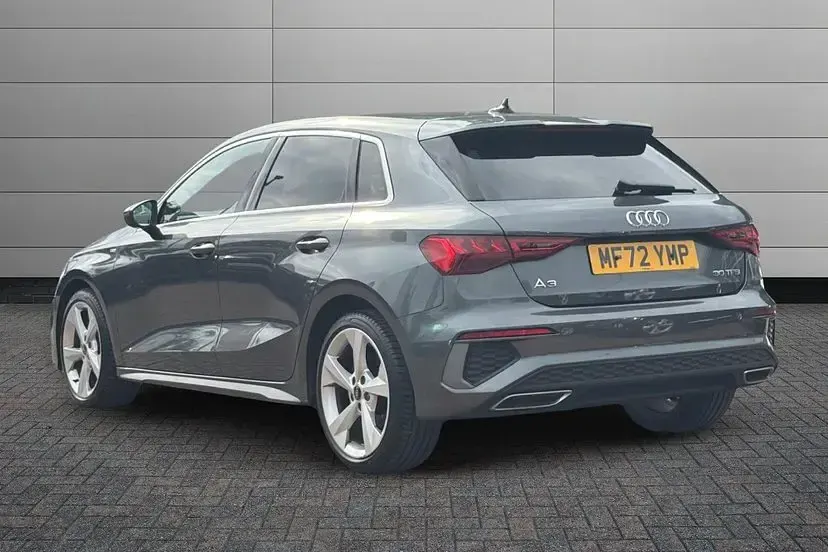 Used Audi A3 S-Line 110 HP (80 kW) 2022 Daytona grey Sedan
