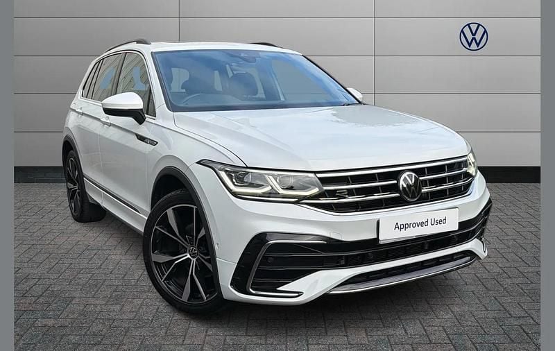 Used VW Tiguan R-line 150 HP (110 kW) 2022 White SUV