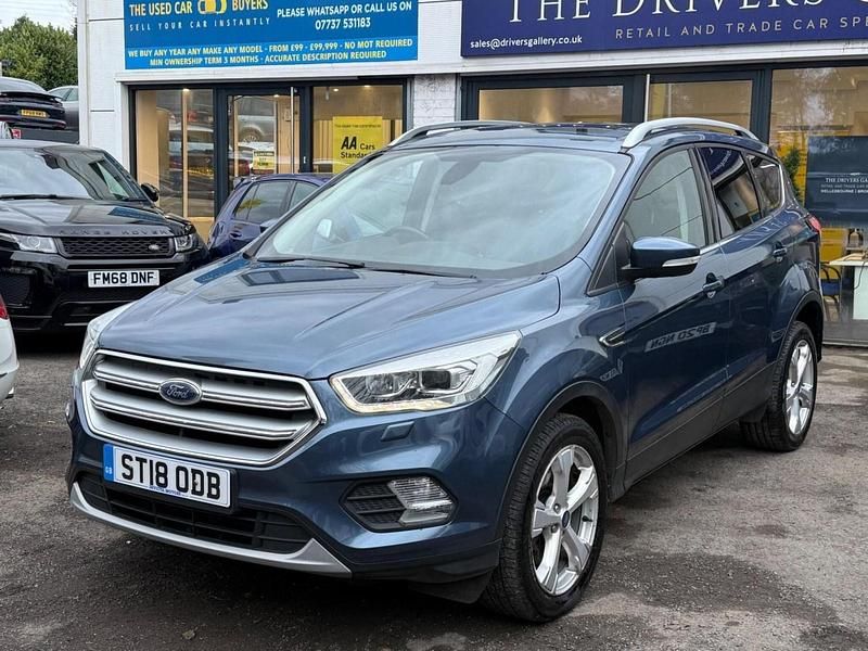 Second-hand Ford Kuga Titanium X 150 CP (110 kW) 2018 Albastru SUV
