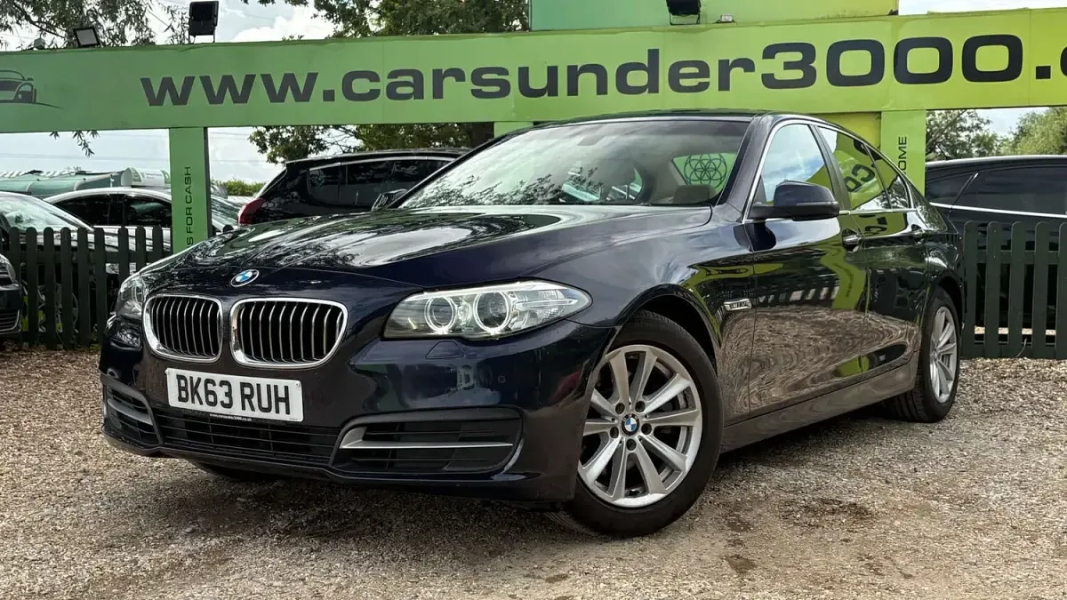 Used BMW 520 Comfort Edition 2013 Blue Sedan