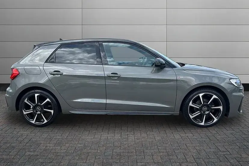 Used Audi A1 Sportback Black Edition 108 HP (79 kW) 2022 Chronos grey Hatchback