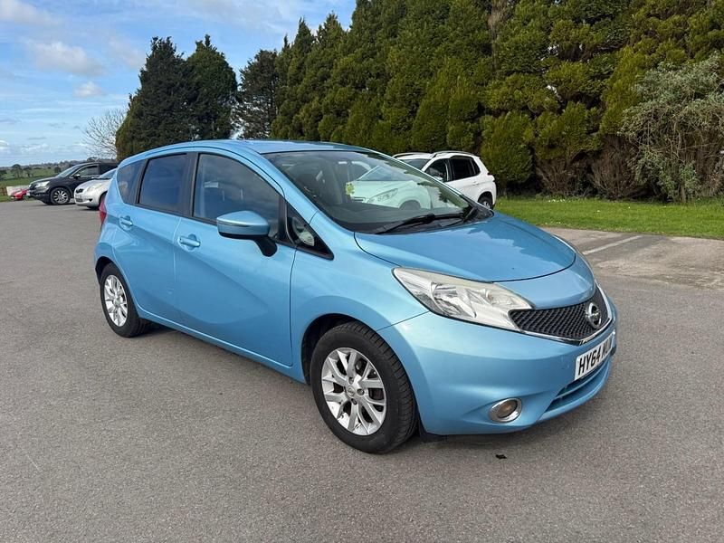 Used Nissan Note Acenta 90 HP (66 kW) 2014 Blue Hatchback