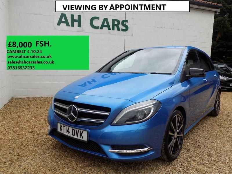 Blue Used 2014 Mercedes B180 MPV | £8,000 (Fair price) - Image 1/4