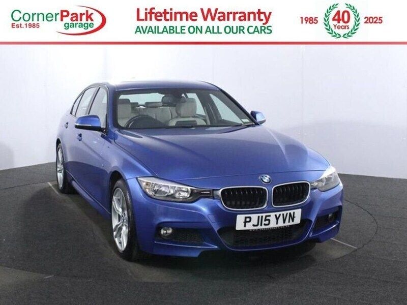 Blue Used 2015 BMW 320 M Sport Sedan | £10,599 (Good price) - Image 1/4