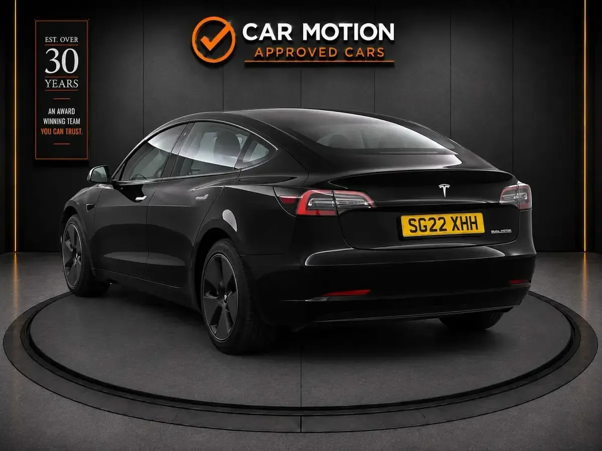Used Tesla Model 3 Long Range AWD 77 kW (106 HP) 2022 Black Sedan