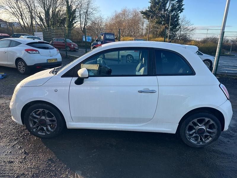 Used Fiat 500 S 69 HP (50 kW) 2014 White Hatchback