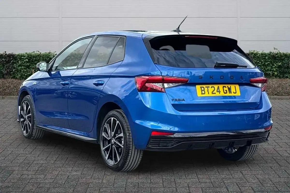 Used Skoda Fabia Monte Carlo 110 HP (80 kW) 2024 Race blue metallic Hatchback