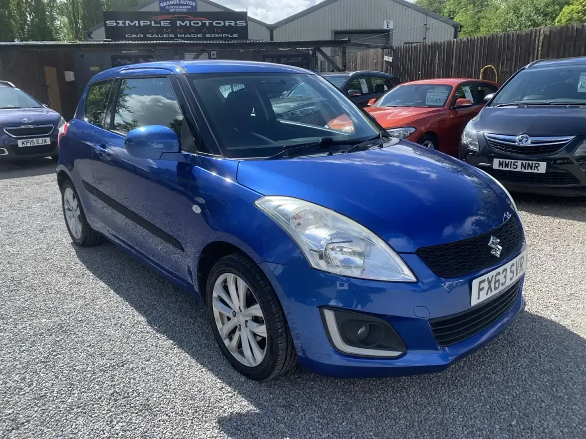 Używany Suzuki Swift SZ3 94 KM (69 kW) 2013 Niebieski Hatchback