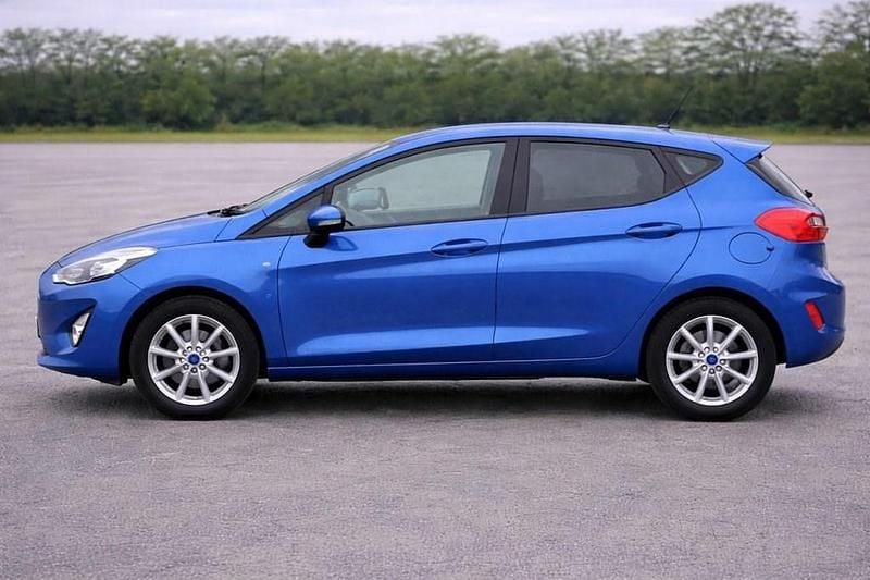 Used Ford Fiesta Zetec 100 HP (73 kW) 2019 Blue Hatchback