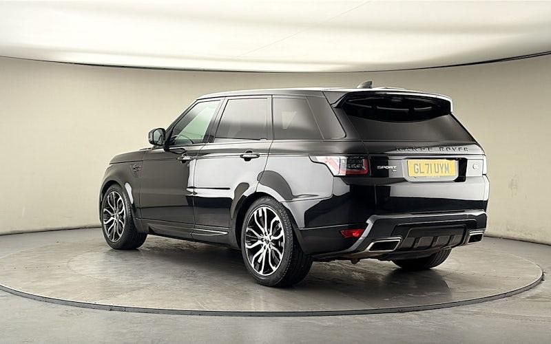 Used Land Rover Range Rover Sport HSE 250 HP (183 kW) 2021 Santorini black SUV