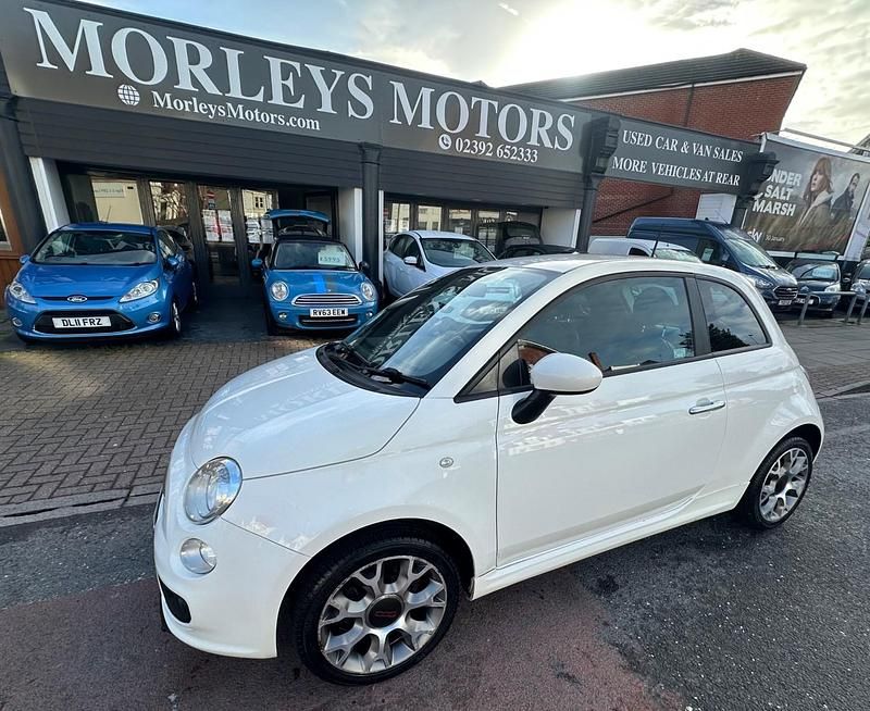 Used Fiat 500 S 69 HP (50 kW) 2015 White Hatchback