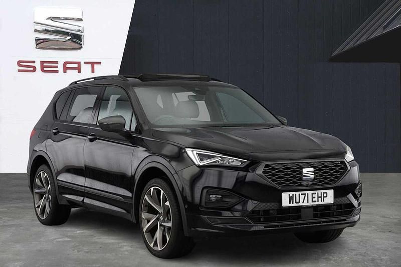 Black Used 2021 Seat Tarraco FR Sport SUV | £24,801 (Fair price) - Image 1/4