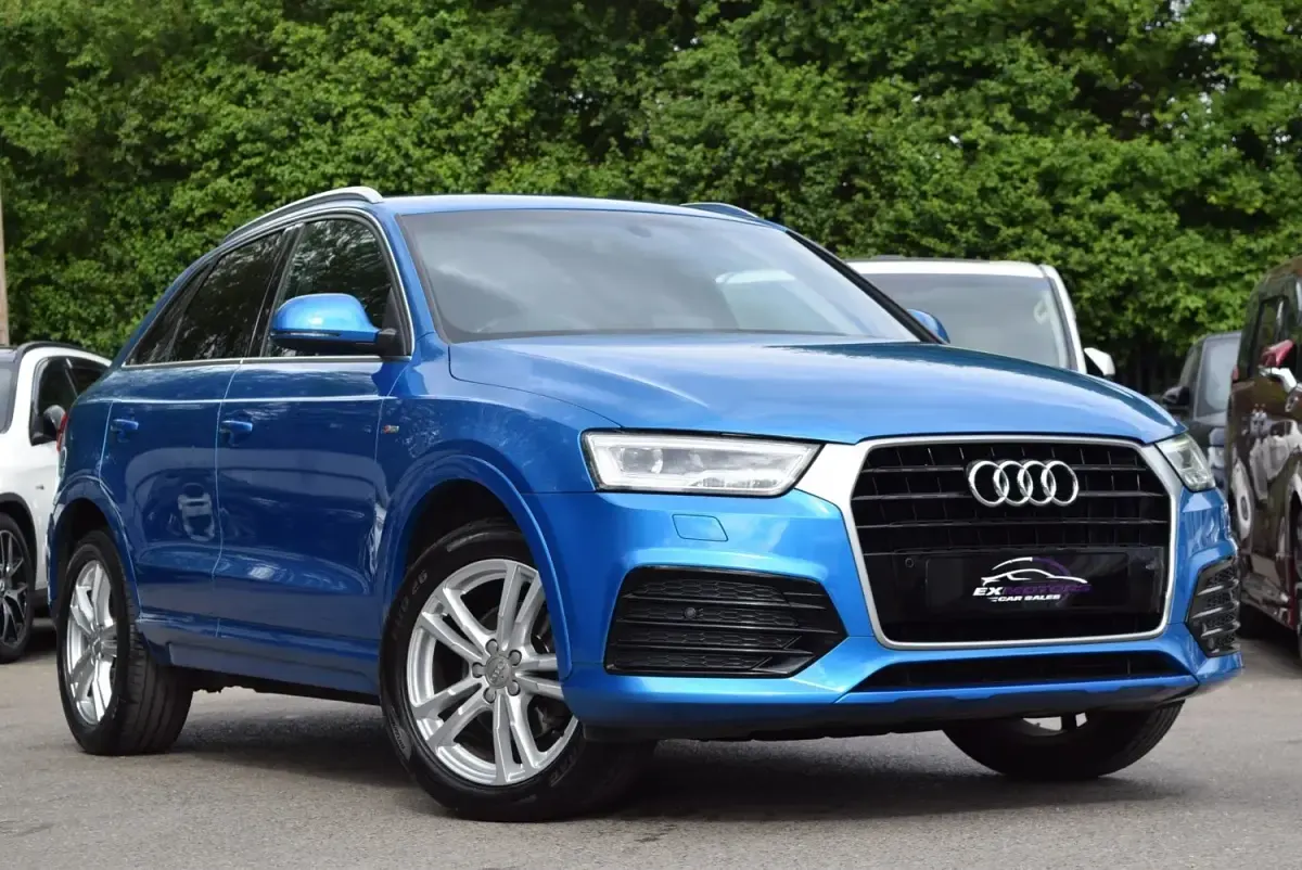 Używany Audi Q3 S-Line 150 KM (110 kW) 2015 Niebieski SUV