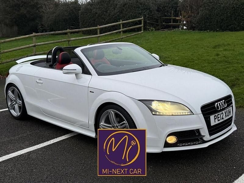 Used Audi TT Roadster S-Line 2012 White Cabriolet